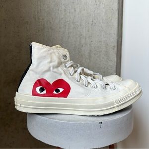 Converse x Comme des Garçons PLAY Chuck 70 High Top